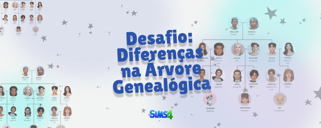 Desafio: Diferenças na Árvore Genealógica