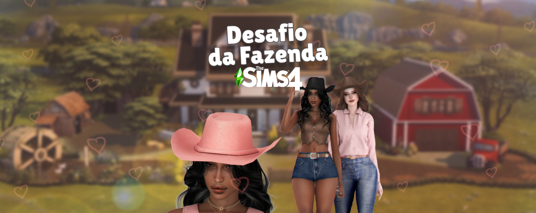 Desafio da Fazenda no The Sims 4
