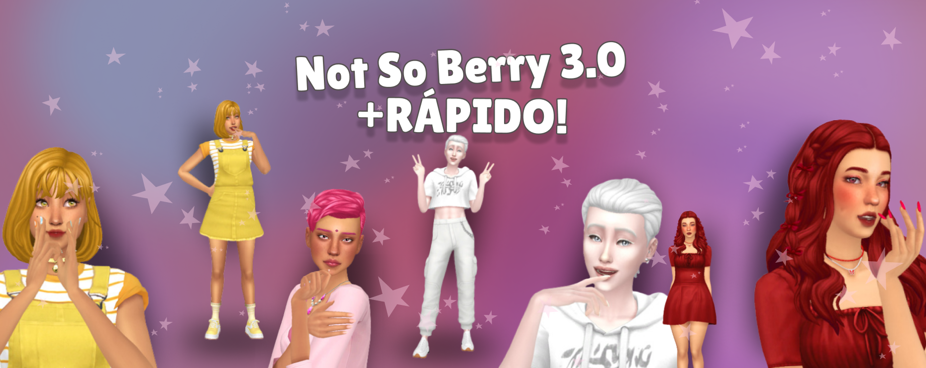 Not So Berry 3.0 MAIS RÁPIDO no The Sims 4