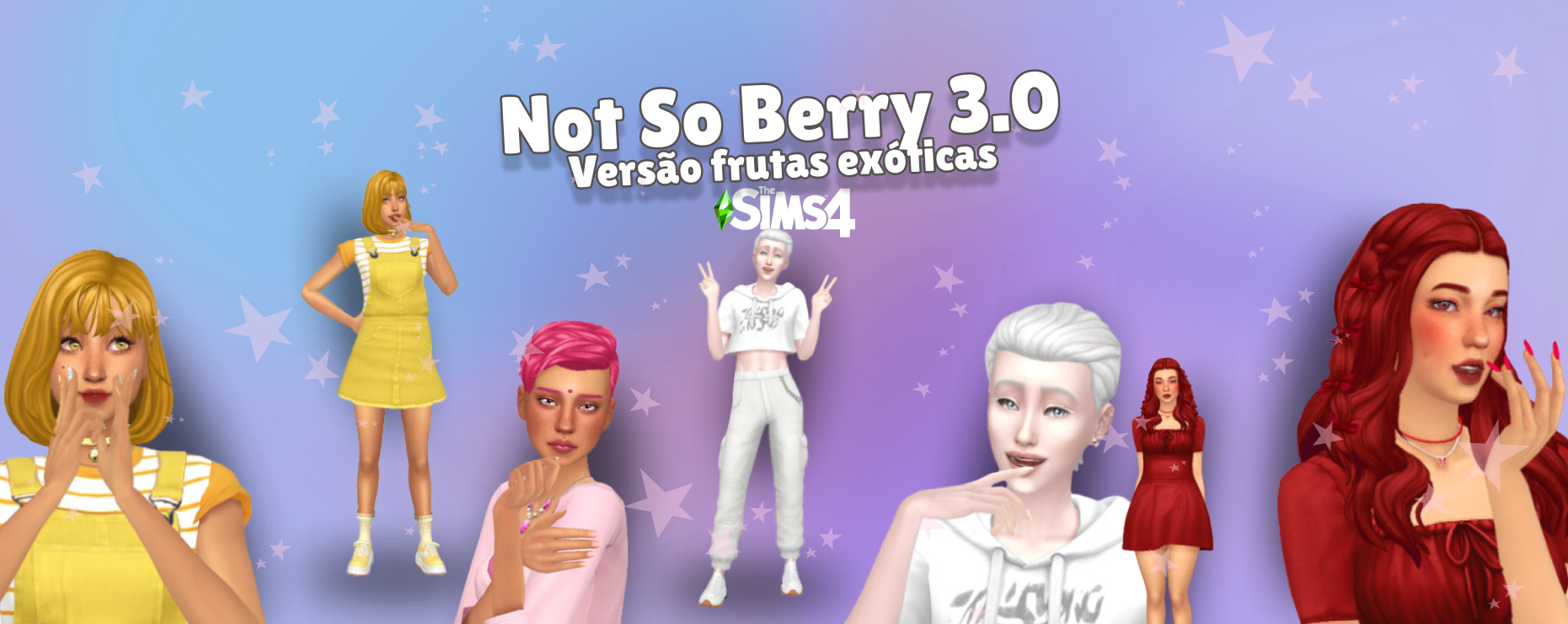 Not so Berry 3.0 no The Sims 4 – Versão frutas exóticas