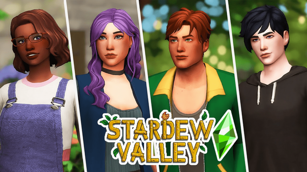 Desafio de Stardew Valley Generations no the sims 4