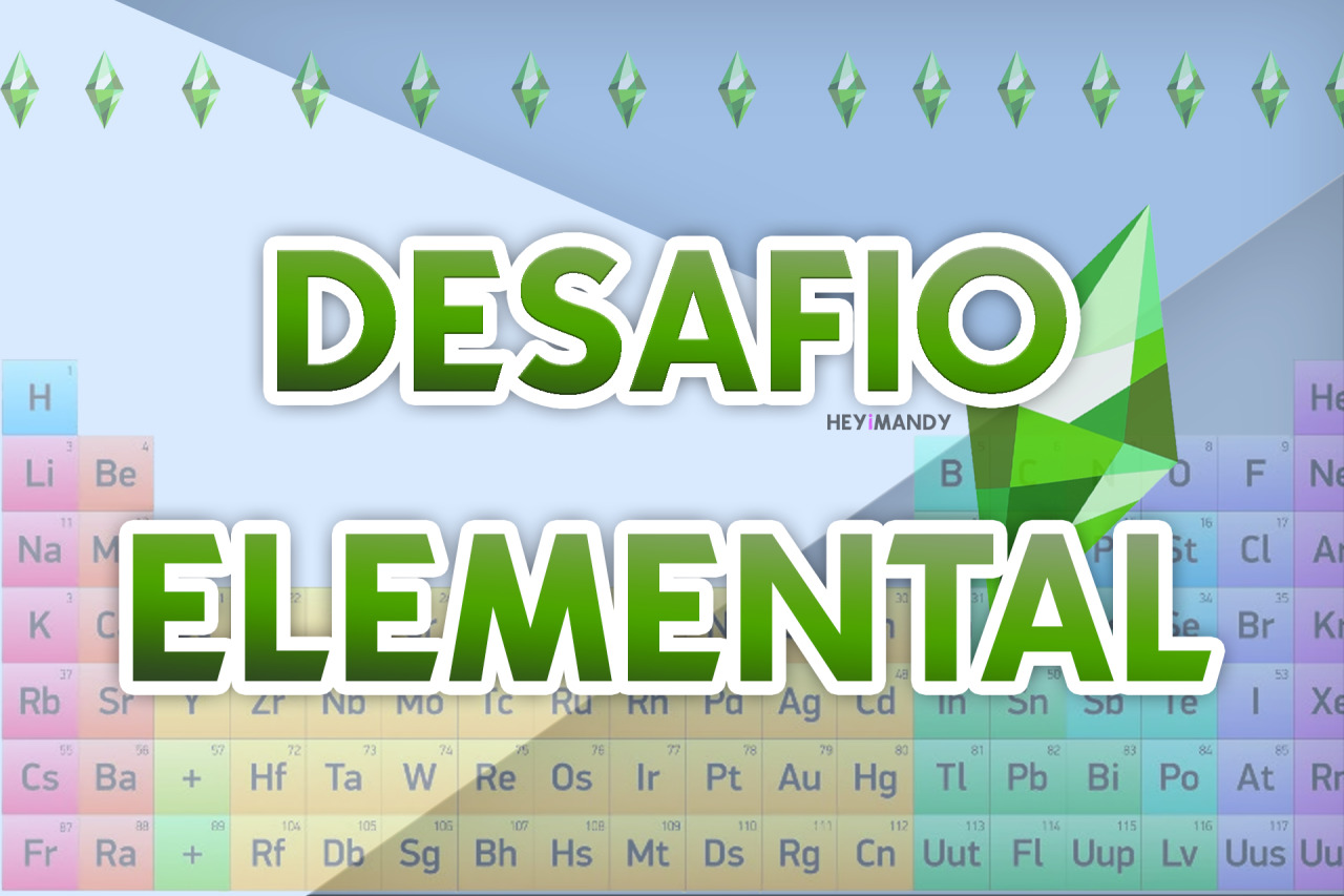 Desafio ELEMENTAL no The Sims 4